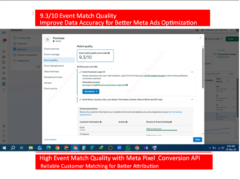9.3 event match quality enhanced customer data for better conversion tracking